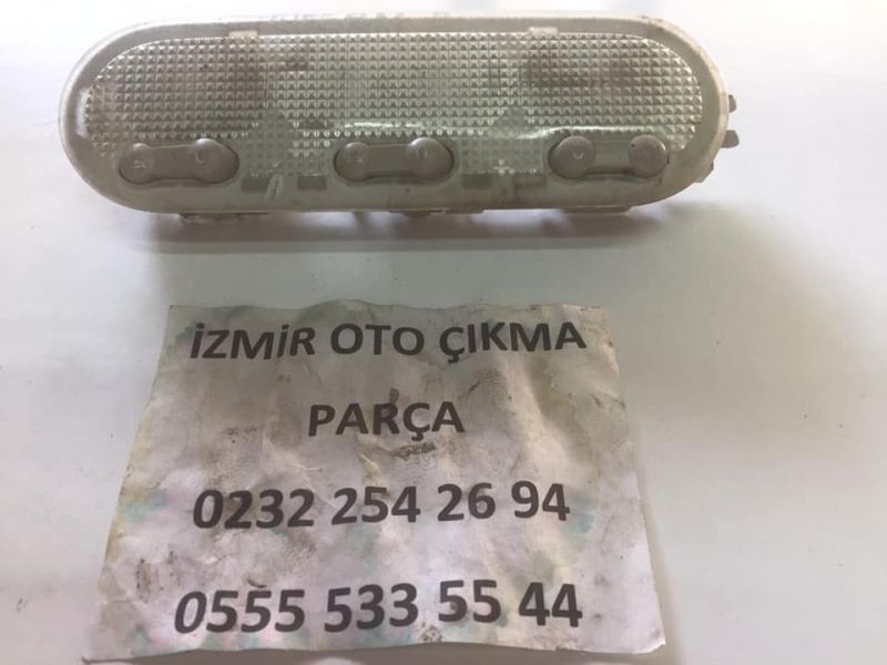 clio 3 tavan lambası izmir oto çıkma parça